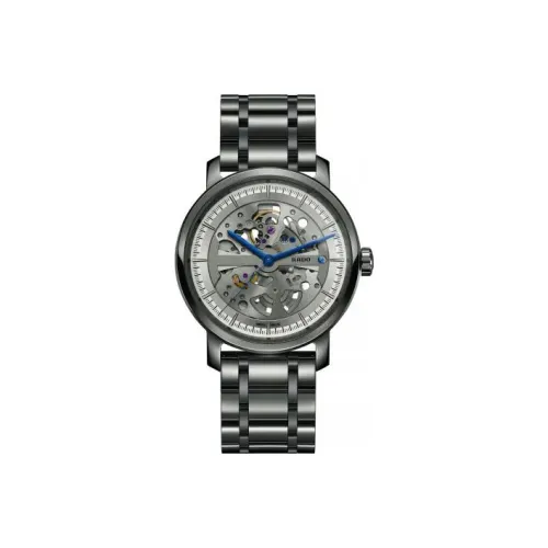 RADO DiaMaster Collection Автоматический Механический Часы Мужские 41 мм Серый Циферблат Керамические Оправа Часов