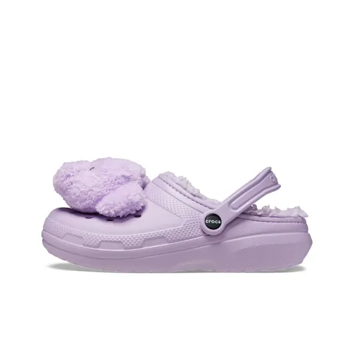 Lazy Oaf x Crocs Classic Clog Sabo Унисекс Кристально-фиолетовый