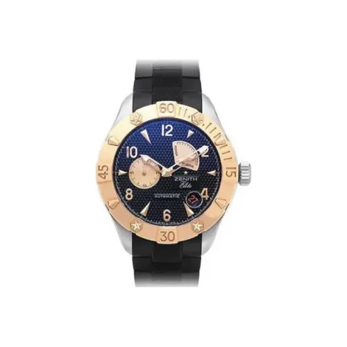 Zenith Автоматический Механический Механизм Мужские Часы 43 мм Синий
