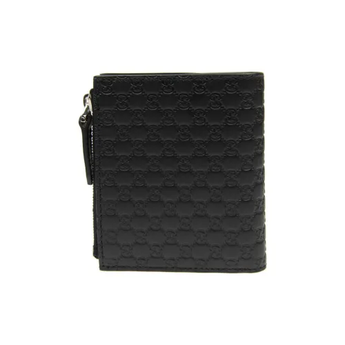 GUCCI Кошелек из коровьей кожи мужской черный