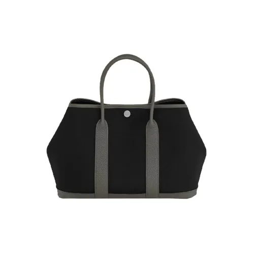 HERMES Garden Party Корова Кожа Садовая Сумка Унисекс