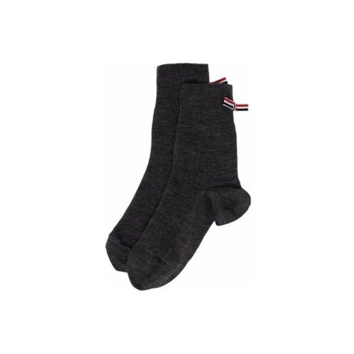 THOM BROWNE 1 пачка Medium Gray Мужские носки до икры MID