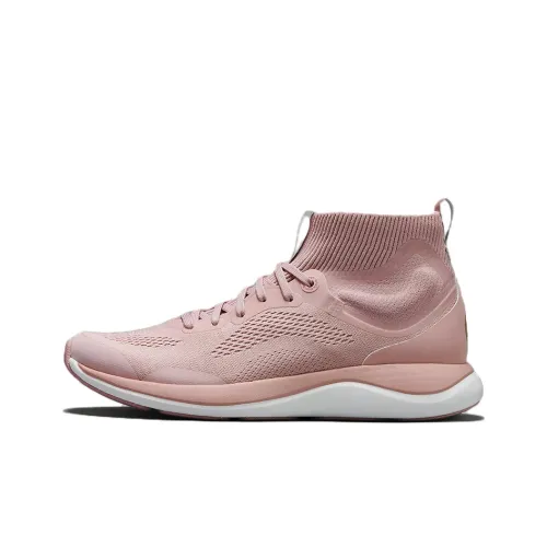 lululemon Chargefeel Устойчивый к истиранию MID Топ Тренировки Беговые кроссовки Женские Светло-розовый