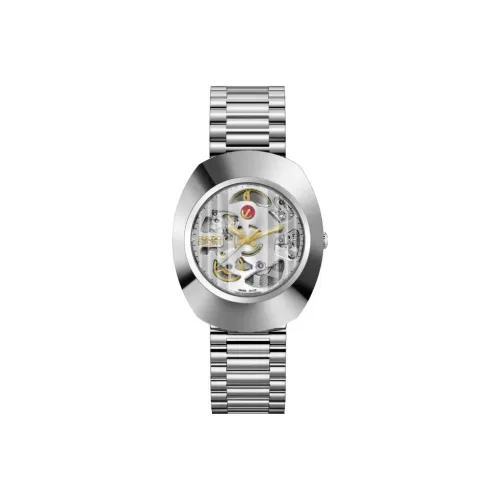 RADO Inaugural Series Автоматический Механический Часы Мужские 35 мм Серебристый Циферблат