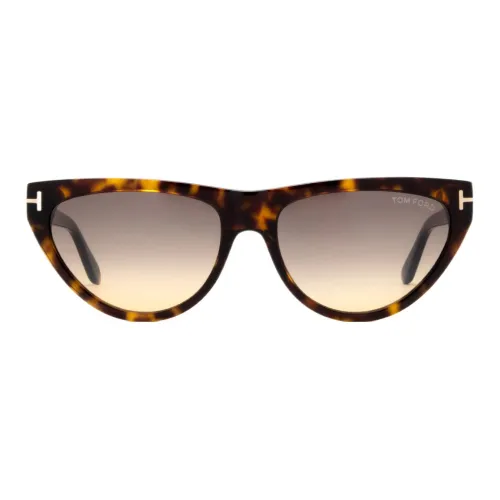 TF Пластиковая оправа Кошачий глаз Солнцезащитные очки Унисекс