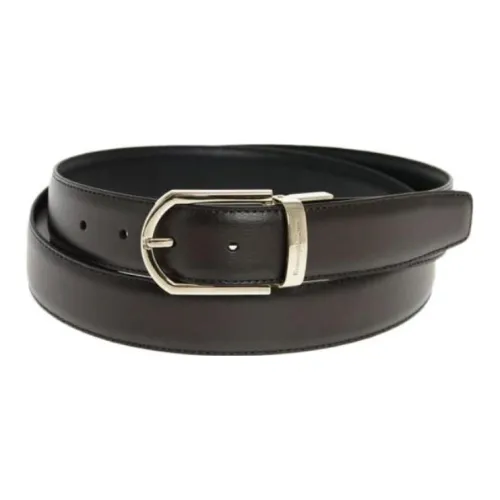 Ermenegildo Zegna Кожаные ремни Черный Унисекс