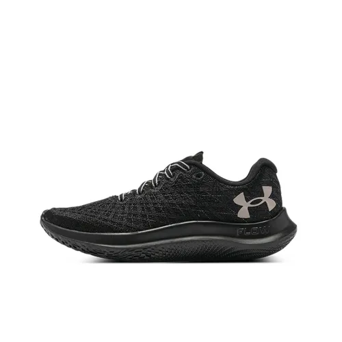 Under Armour Flow Velociti Wind 2 Low Топ Повседневные Беговые Кроссовки Женские Черные