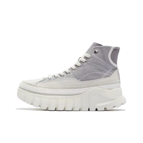 LiNing Shock Absorbers Slip-resistant Abrasion-resistant High Top Casual Women's