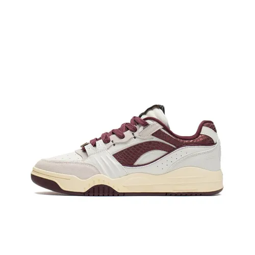 LiNing Slip-resistant Abrasion-resistant Легкий Низкий Топ Скейтборд Кроссовки Мужские Truffle Red