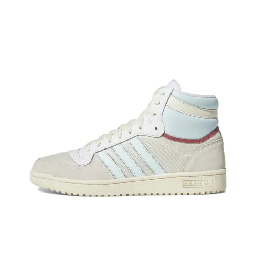 Adidas Originals TOP TEN RB Противоскользящие устойчивые к истиранию высокие кроссовки для скейтбординга Мужские Серый Белый Синий