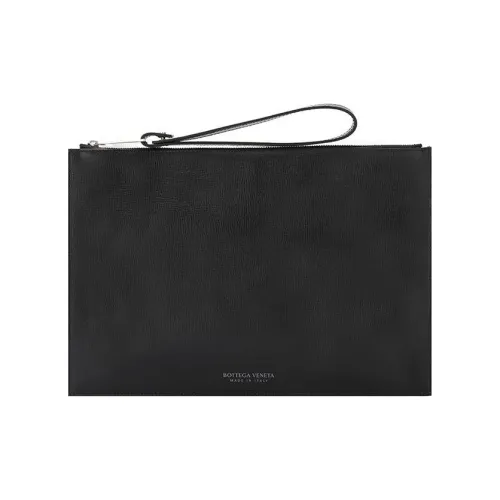 Bottega Veneta Коровья кожа Конверт Сумка Клатч Мужской Черный