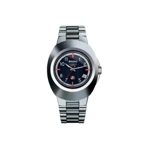 RADO Автоматический Механический Мужской Часы из Коллекции Diamond Star Founder, 38,5 мм, Черный