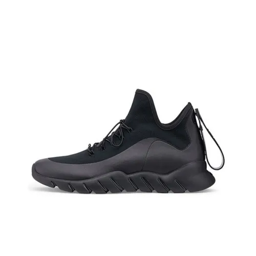 FENDI Высокие Топы Повседневная Обувь Мужская