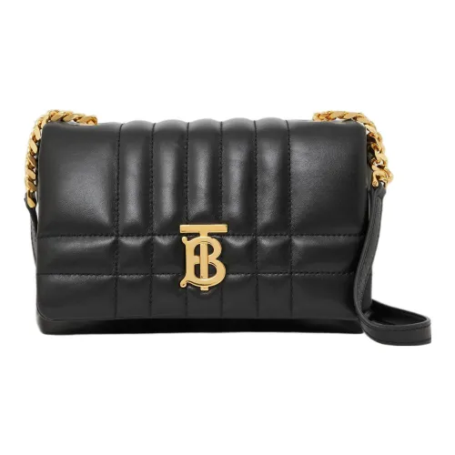 Burberry Lola Bag Leather Portable Crossbody Bag Shoulder Bag Women's Black