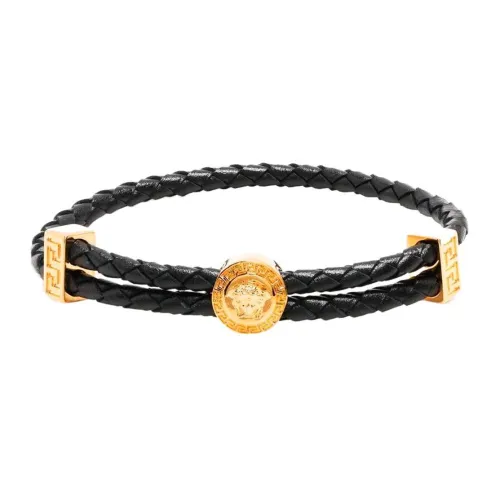 VERSACE Браслеты Мужские Черные