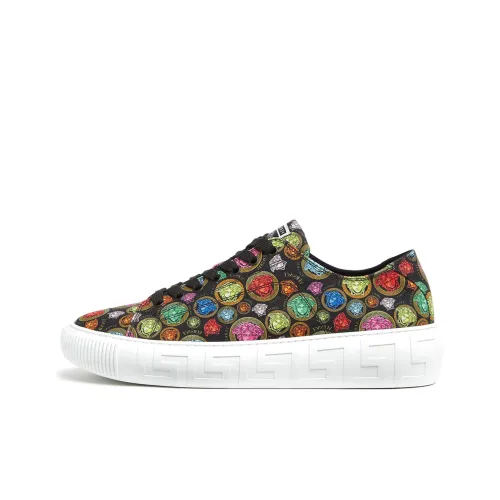 VERSACE Low-Top Canvas Shoes Men's