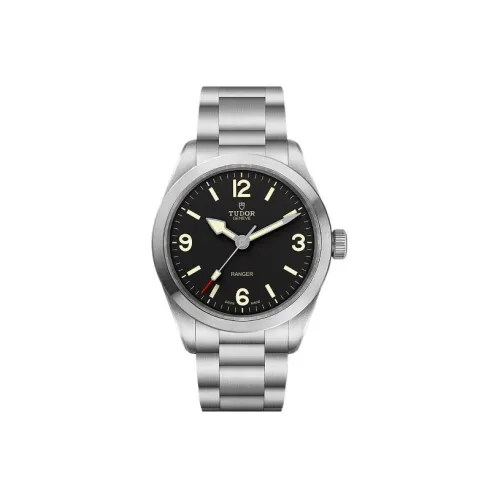 TUDOR Автоматический Механический Механизм Мужские Часы Adventurer Collection 39 мм Черные