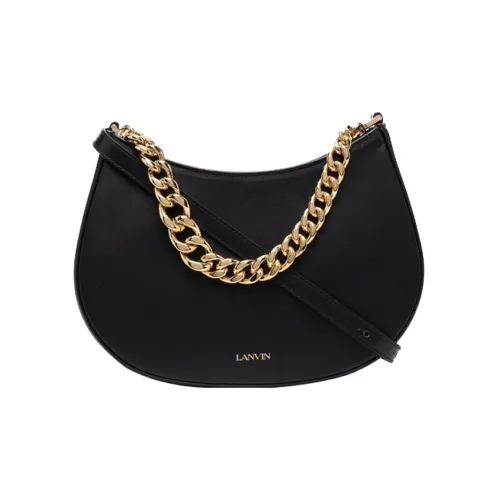 Lanvin Кожа Сумка Сумка через плечо Женская Черная