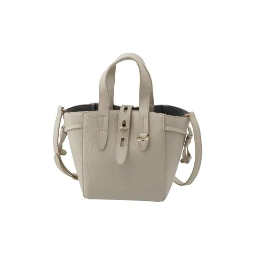 Furla Net Collection Кожа Корзинка-сумка Сумка через плечо Сумка Мини Женская Светлый Умбра