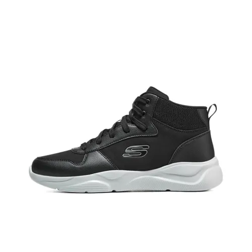 Skechers D'LITES WAVE Libration MID Топ Кэжуал Мужской Черный