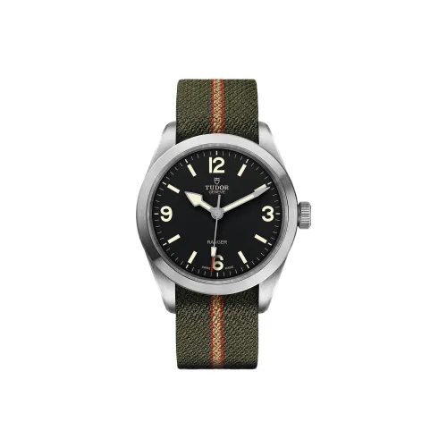 TUDOR Автоматический Механический Механизм Мужские Часы Adventurer Collection 39 мм Черные