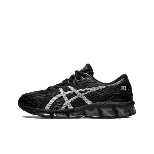Asics Gel Quantum 360 7 Low Top Повседневные Беговые Кроссовки Мужские Черно-Белые