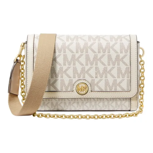 MICHAEL KORS Искусственная кожа Сумка через плечо Маленькая Женская Кремовая