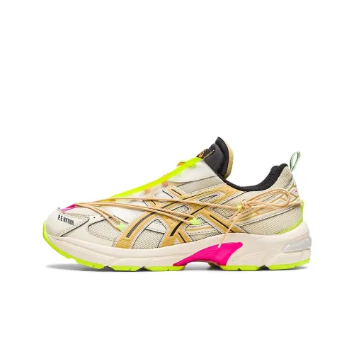 P.E Nation x Asics Гель 1130 Low Топ Беговые кроссовки Унисекс Коричнево-желтый