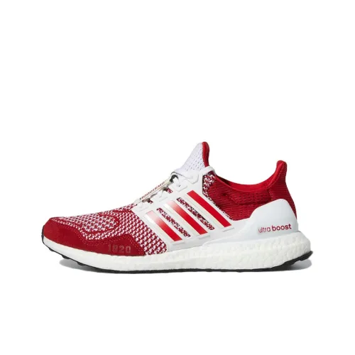 Adidas ULT DNA Бег Дышащий Низкий Топ Беговые кроссовки Унисекс Красный Белый