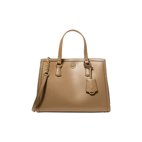 MICHAEL KORS Кожа Ручная Сумка Сумка через плечо Сумка на плечо Средний Женская Верблюжий коричневый