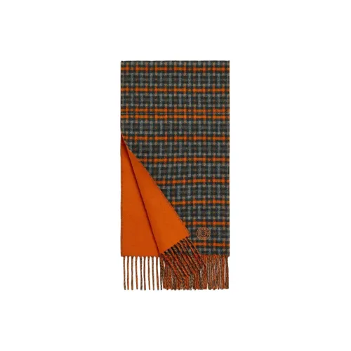 HERMES Кашемировые вязаные шарфы для мужчин