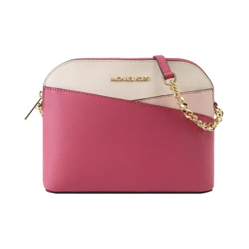 MICHAEL KORS Jet Set Travel Кожа Сумка-купол Сумка через плечо Женская Розовая