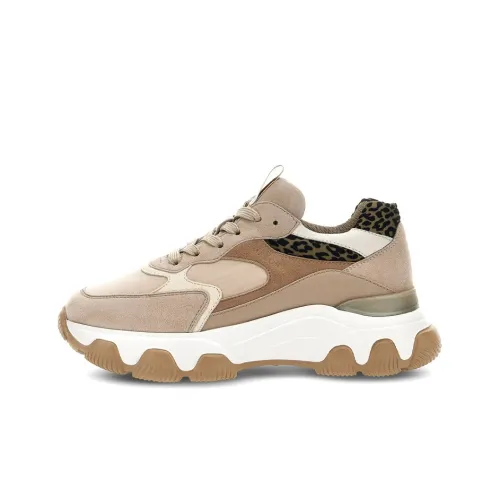 HOGAN Hyperactive Низкие Кроссовки Спортивные Женские Розовые Коричневые