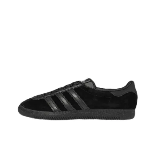 Adidas Originals Adidas Spezial Slip-resistant Abrasion-resistant Low Top Skateboard Shoes Unisex Black Adidas Originals Adidas Spezial Противоскользящие Устойчивые к истиранию Низкие Кеды для скейтбординга Унисекс Черные