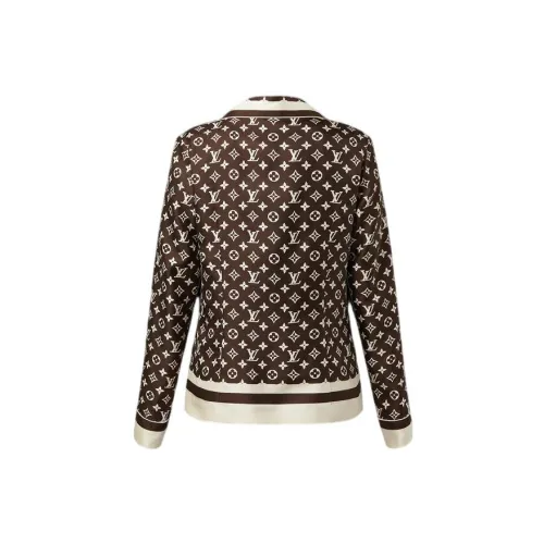 LOUIS VUITTON FW22 Рубашка Женская Коричневая