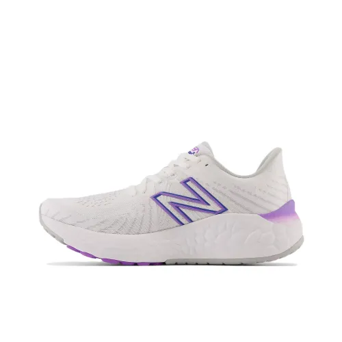 New Balance NB Свежий Пена X Vongo V5 Низкий Топ Бег на длинные дистанции Обувь Женская Белый Фиолетовый