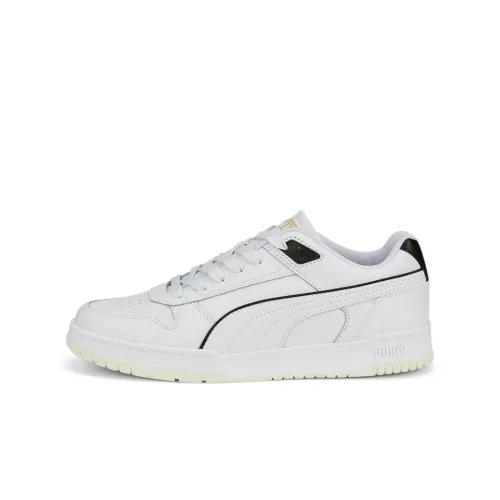 PUMA RBD Game Low Скейтборд Кроссовки Унисекс Белый Черный