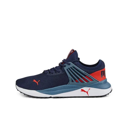 PUMA Pacer Future Low Беговые кроссовки Унисекс Синие Красные Белые