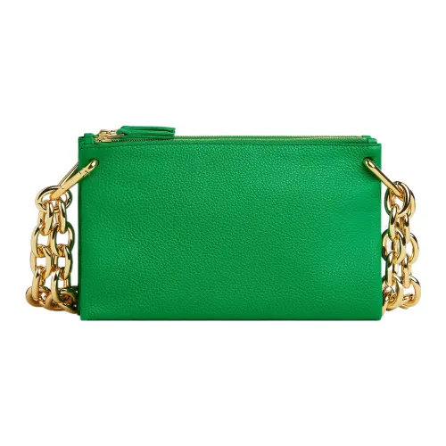 Bottega Veneta Телячья кожа Овечья шкура Сумка через плечо Мини Женская Зеленая