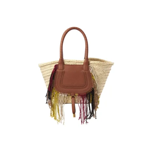 Chloe Marcie Плетеная соломенная сумка через плечо Женская