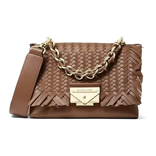 MICHAEL KORS Cece Кожа Сумка через плечо Женская Коричневая