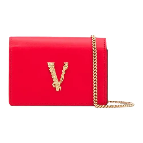 FANSIZHE Virtus Телячья кожа Сумка через плечо Кошелек Мини Женский Красный