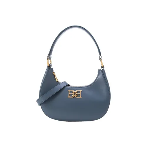 BALLY B Цепочка Кожа Сумка Сумка через плечо Мини Женская Глубокое море Синий