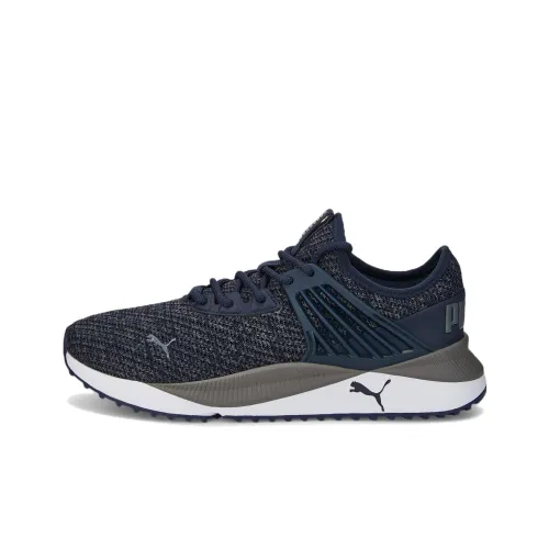 PUMA Pacer Future Doubleknit MID Беговые кроссовки Унисекс Темно-синий Черный