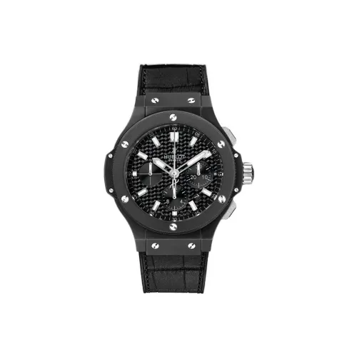 HUBLOT Автоматический Механический Механизм Мужские Часы 44 мм Черный