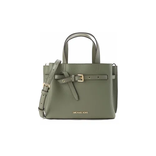 MICHAEL KORS Эмилия Кожа Сумка Маленькая Женская Армейский Зеленый