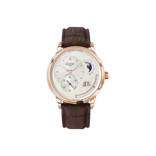 Glashütte Original Автоматический Механический Мужской Часы PANO 42 мм Серебряные