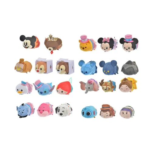 Disney Store Japan 30th Anniversary Collection Диснеевские персонажи TSUM 23 Шт Кукла Куклы Плюшевая кукла 5,5 см Высота