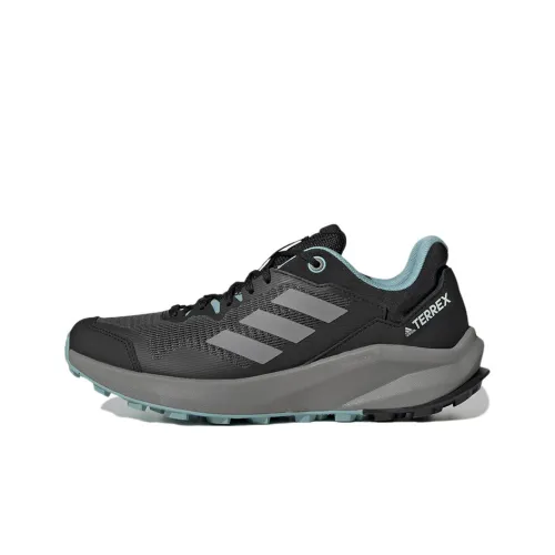 adidas Terrex Trail Rider Slip Resistant Abrasion Resistant Низкий Топ Уличная обувь Женская Raven