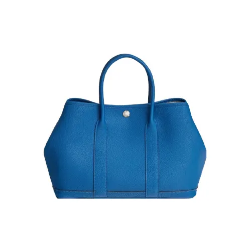 HERMES Garden Party Корова Кожа Сад Сумка Сумка Сумка через плечо Унисекс